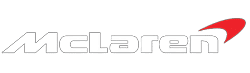 Logo of McLaren featuring the word "McLaren" in white with a stylized red swoosh on the upper right, embodying the speed and precision you'd expect from a brand you might hire for excellence.